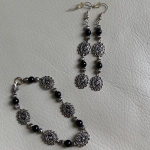 Handmade Bracelet & Earrings Set